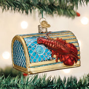 Old World Christmas Lobster Trap Ornament