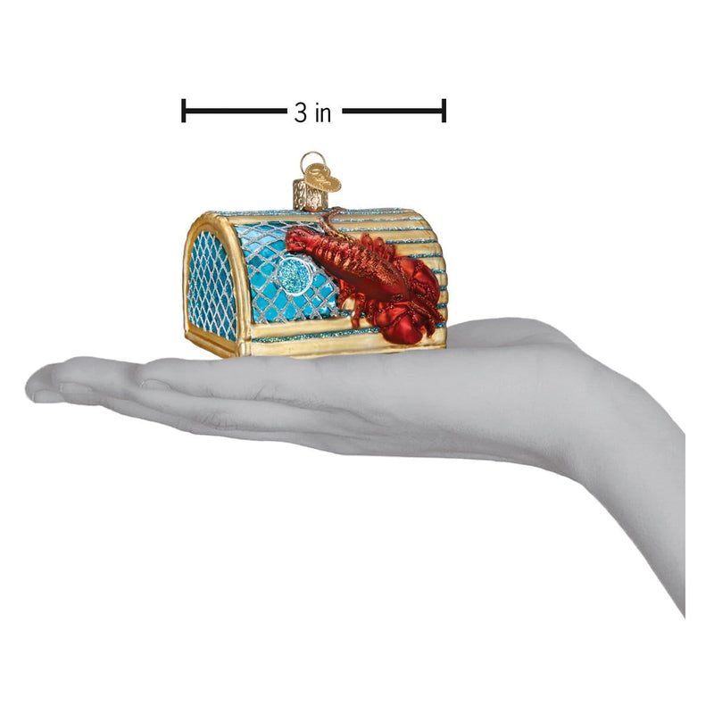 Old World Christmas Lobster Trap Ornament