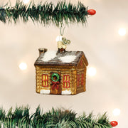 Old World Christmas Log Cabin Ornament