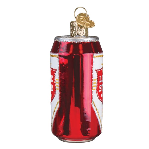 Old World Christmas Lone Star Beer Can Ornament