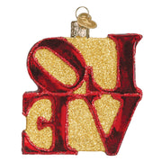 Old World Christmas Love Ornament