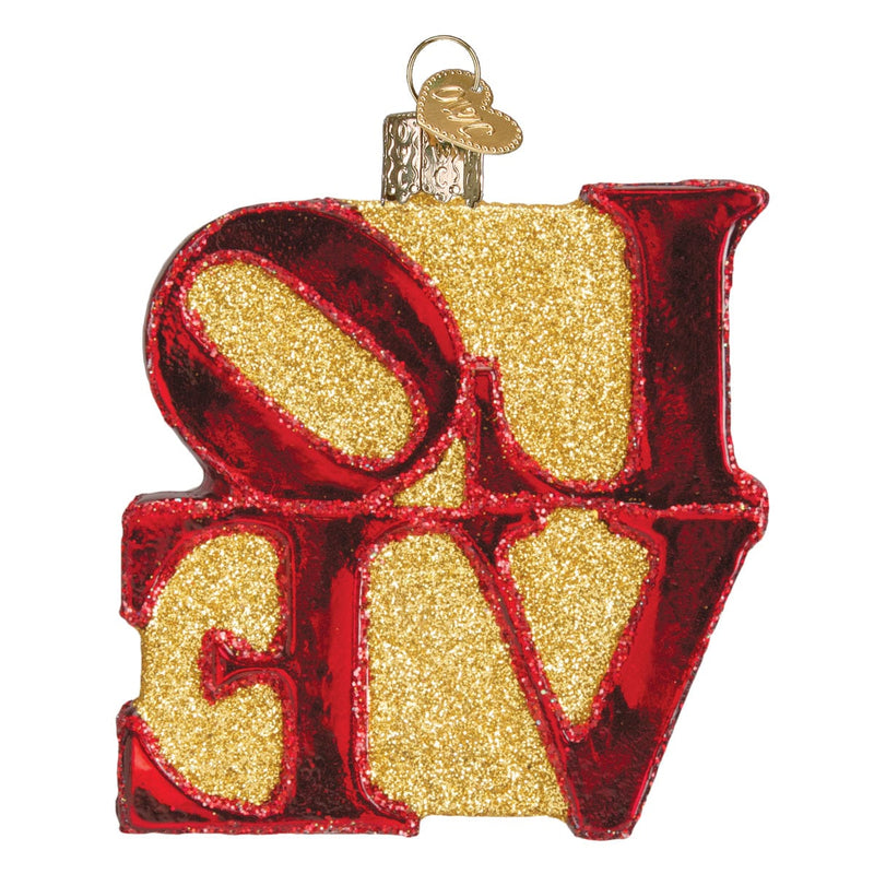 Old World Christmas Love Ornament