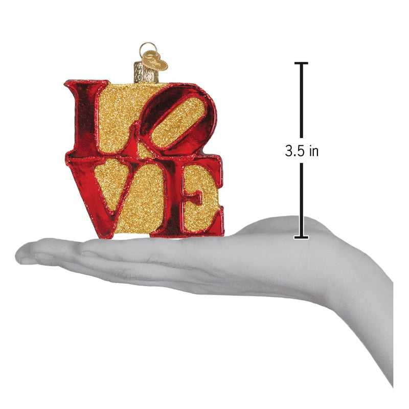 Old World Christmas Love Ornament