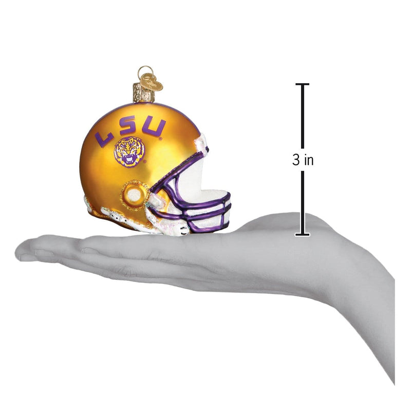 Old World Christmas LSU Helmet Ornament