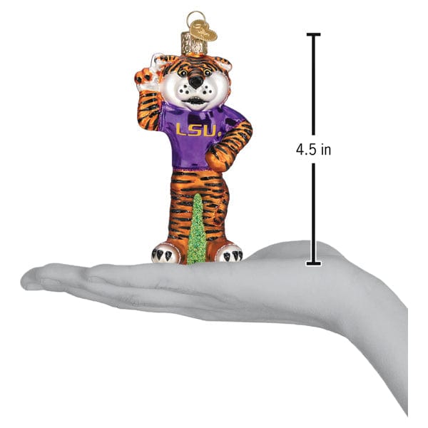 Old World Christmas LSU Mike The Tiger Ornament