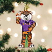 Old World Christmas LSU Mike The Tiger Ornament