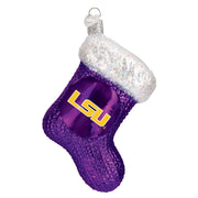 Old World Christmas LSU  Stocking Ornament