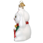 Old World Christmas Lucky Cat Ornament