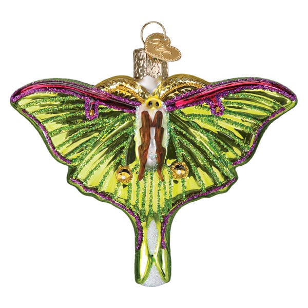 Old World Christmas Luna Moth Ornament