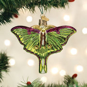 Old World Christmas Luna Moth Ornament