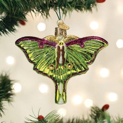 Old World Christmas Luna Moth Ornament