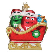 Old World Christmas M&M'S In Sleigh Ornament
