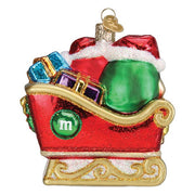 Old World Christmas M&M'S In Sleigh Ornament