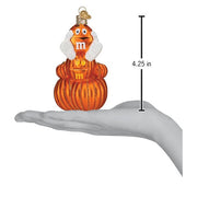 Old World Christmas M&M'S Orange Autumn Ornament