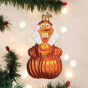 Old World Christmas M&M'S Orange Autumn Ornament