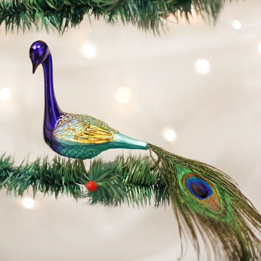 Old World Christmas Magnificent Peacock Ornament