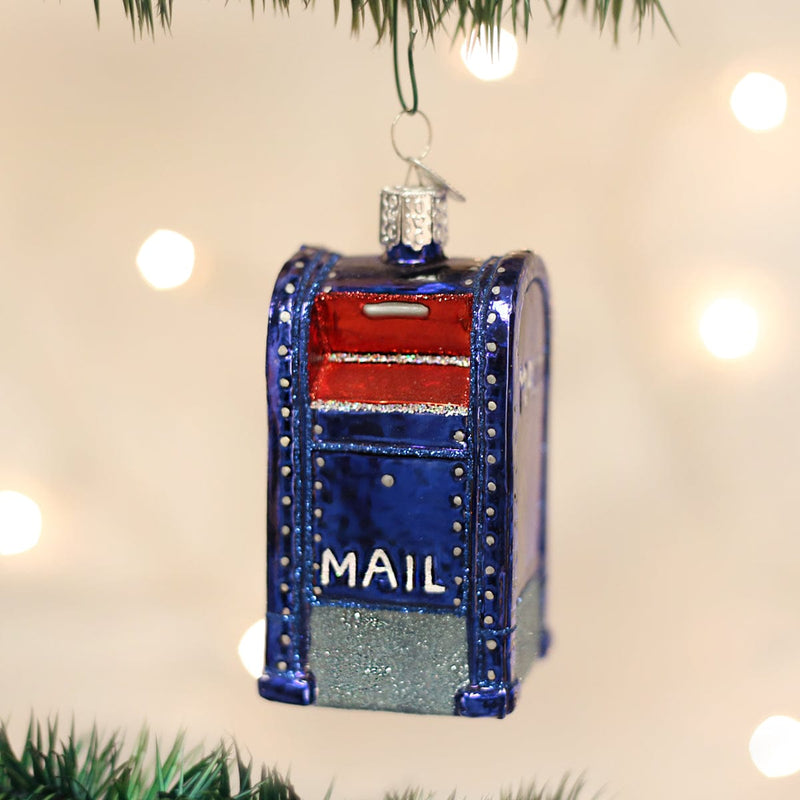 Old World Christmas Mail Box Ornament