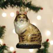 Old World Christmas Maine Coon Cat Ornament