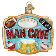 Old World Christmas Man Cave Ornament