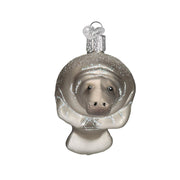 Old World Christmas Manatee Ornament