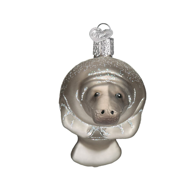 Old World Christmas Manatee Ornament