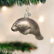 Old World Christmas Manatee Ornament