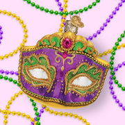 Old World Christmas Mardi Gras Mask Ornament