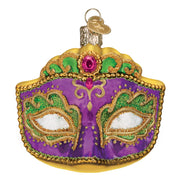 Old World Christmas Mardi Gras Mask Ornament