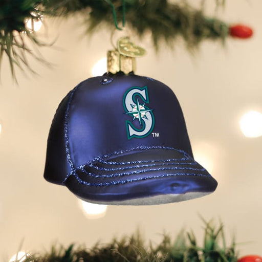 Old World Christmas Mariners Baseball Cap Ornament