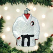 Old World Christmas Martial Arts Robe Ornament