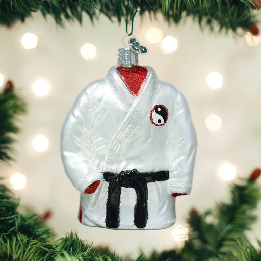 Old World Christmas Martial Arts Robe Ornament