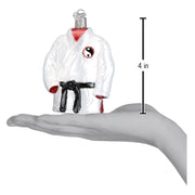 Old World Christmas Martial Arts Robe Ornament