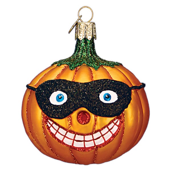 Old World Christmas Masked Jolly Jack O'lantern Ornament