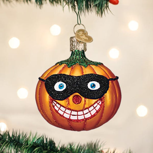 Old World Christmas Masked Jolly Jack O'lantern Ornament
