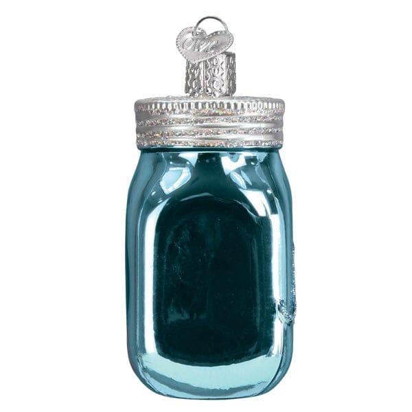 Old World Christmas Mason Jar Ornament