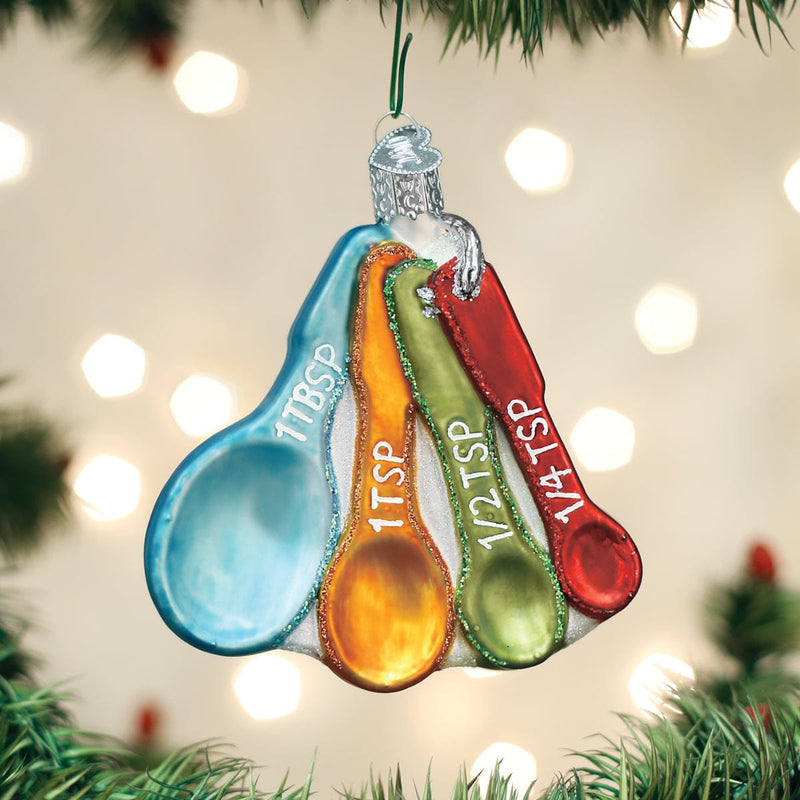 Old World Christmas Measuring Spoons Ornament