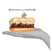 Old World Christmas Meatball Sandwich Ornament