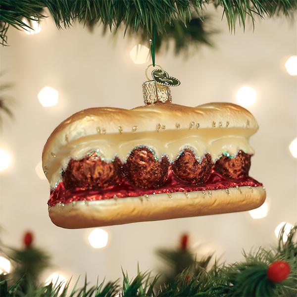 Old World Christmas Meatball Sandwich Ornament