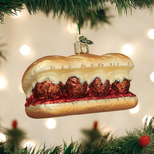 Old World Christmas Meatball Sandwich Ornament