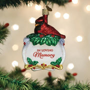 Old World Christmas Memorial Cardinal Ornament