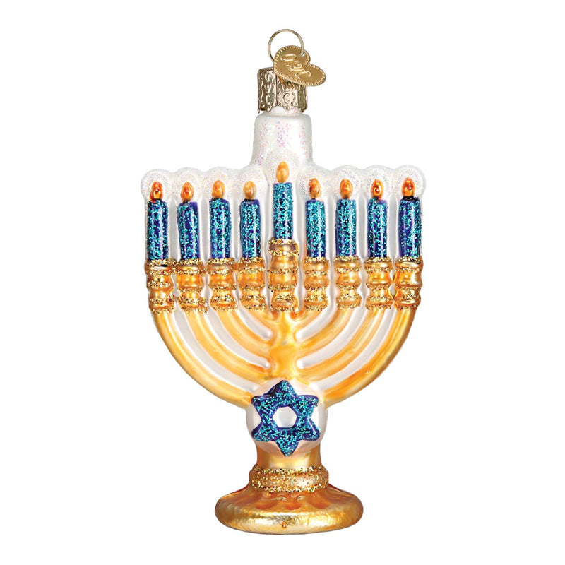 Old World Christmas Menorah Ornament