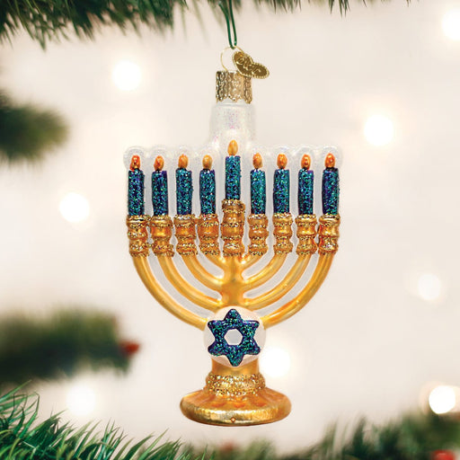 Old World Christmas Menorah Ornament