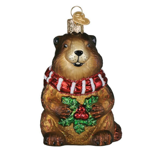 Old World Christmas Merry Marmot Ornament