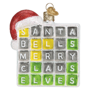 Old World Christmas Merry Words Ornament