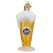 Old World Christmas Mets Glass Of Beer Ornament