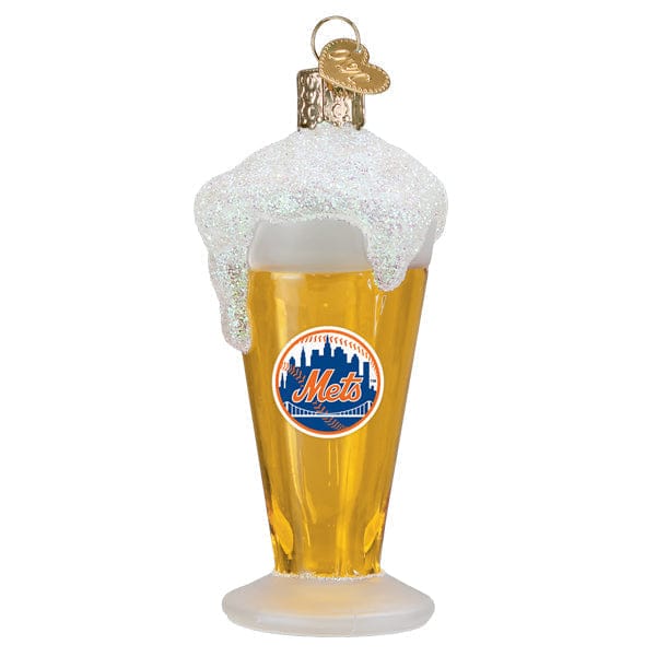 Old World Christmas Mets Glass Of Beer Ornament