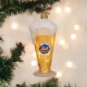 Old World Christmas Mets Glass Of Beer Ornament