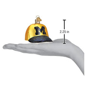 Old World Christmas Michigan Baseball Cap Ornament