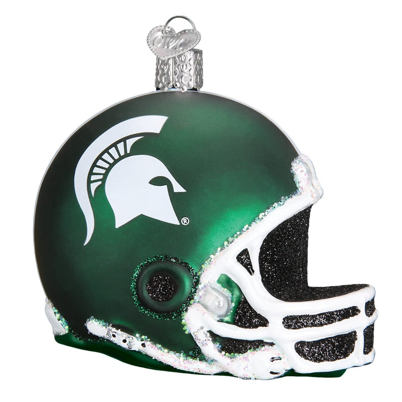 Old World Christmas Michigan State Helmet