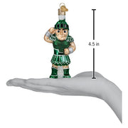 Old World Christmas Michigan State Sparty Ornament